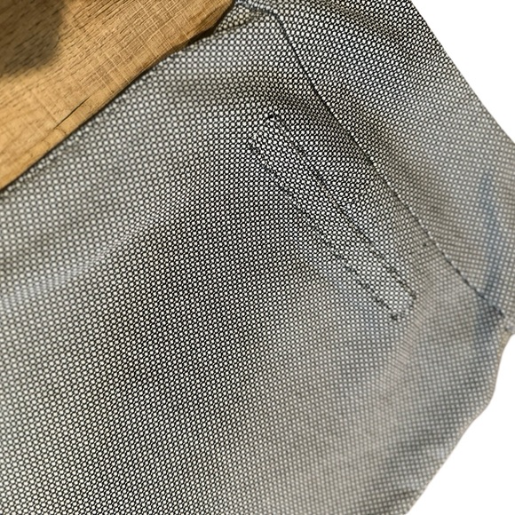 NY&Co New York and Company Black White Pull On Elastic Waist Trouser Dress Pants - Picture 3 of 6